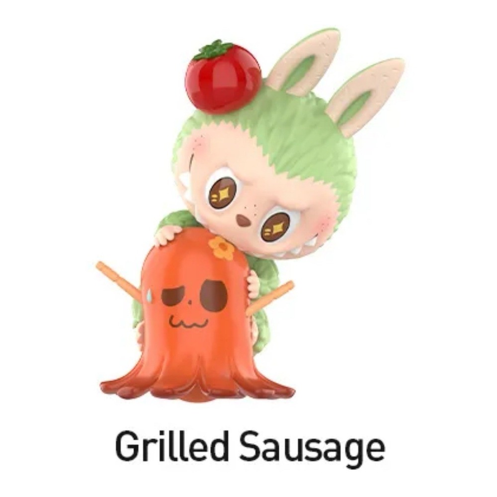 Wacky Mart GRILLED SAUSAGE Figure | Pop Mart Labubu Authentic |‎ New Open (USA)